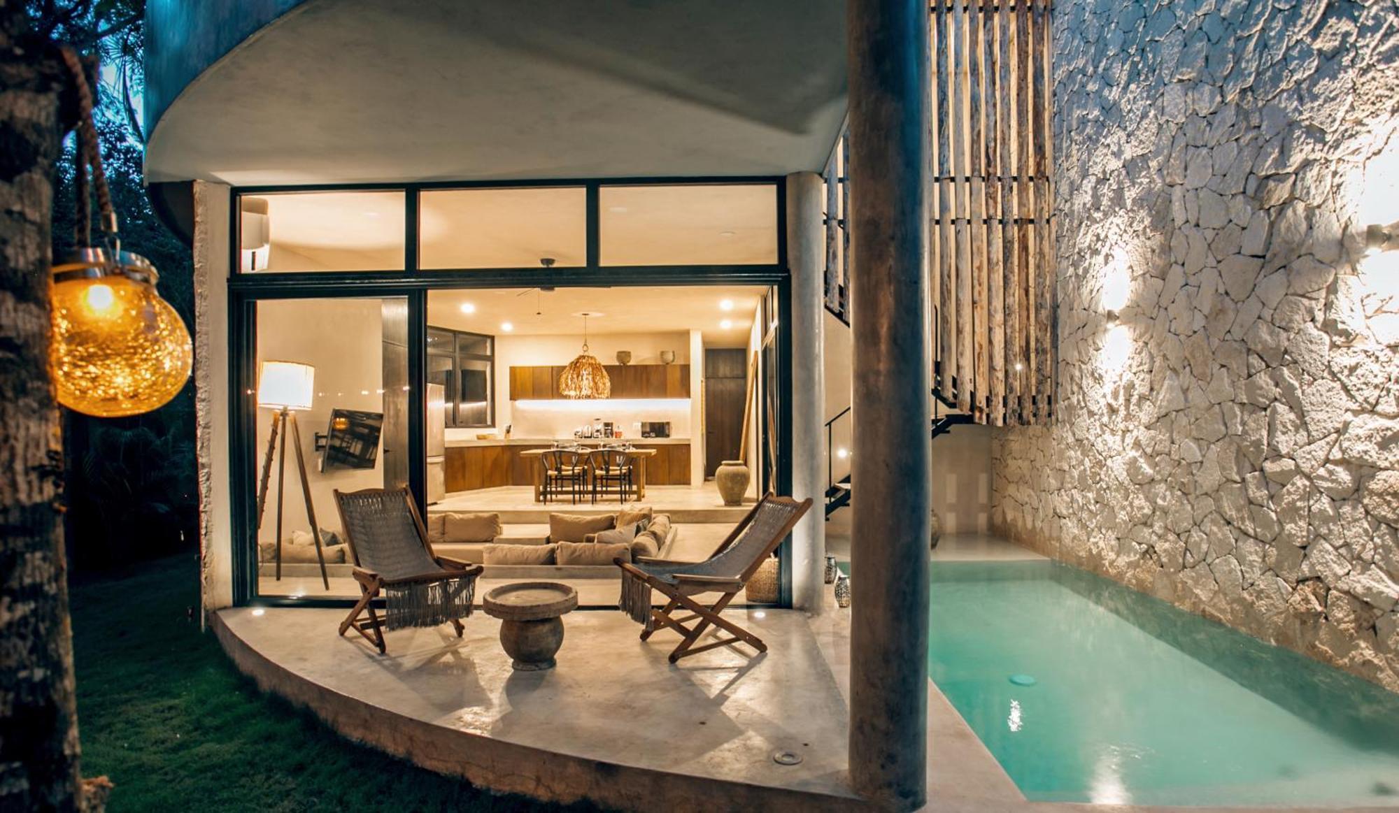 Jungle Boho Villa - Private Pool - Concierge 6B Tulum Eksteriør billede
